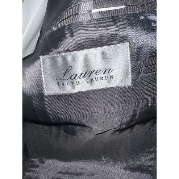 Ralph Lauren Men Blazer 38R Black Lord & Taylor Pinstriped Sport Jacket - Picture 5 of 13